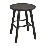 ZigZag stool 47cm ash black