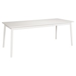 ZigZag table rect 140(53)x90cm white
