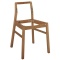 Verona chair base oak oiled