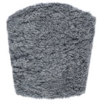 ZigZag cushion chair sheepskin graphite