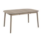 ZigZag table square 102(52)x102cm ash grey