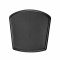 ZigZag cushion bar/juniorchair bonded leather black